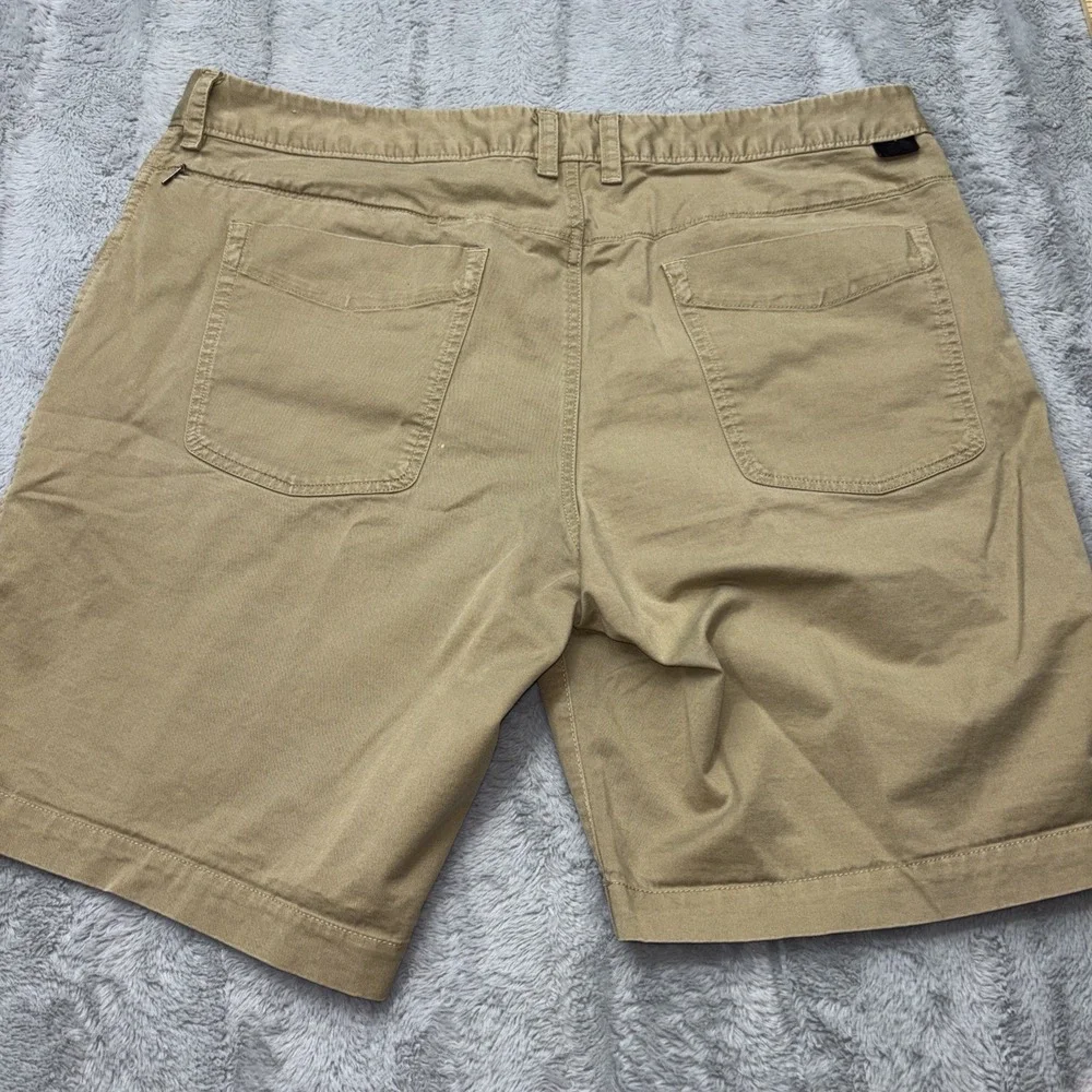 North Face Shorts Mens Size 38 Khaki Cargo Trail Outdoor‎ Ripstop Cotton Hiking